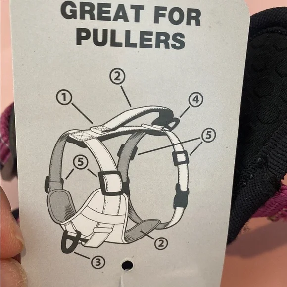 KONG Pink Dog Harness Medium - Picture 10 of 13